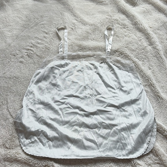 Vintage Sears Grey-Blue Satin Camisole  | Coquette Lingerie | Y2K Soft Girl - Picture 2 of 6